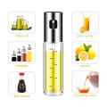 Olive Oil Sprayer for Cooking 4 IN 1 Refillable Oil and Vinegar Dispenser Bottle with Bottle Brush and Oil Funnel for BBQ